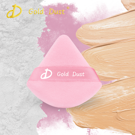 Puszek do pudru jasny róż 1szt.