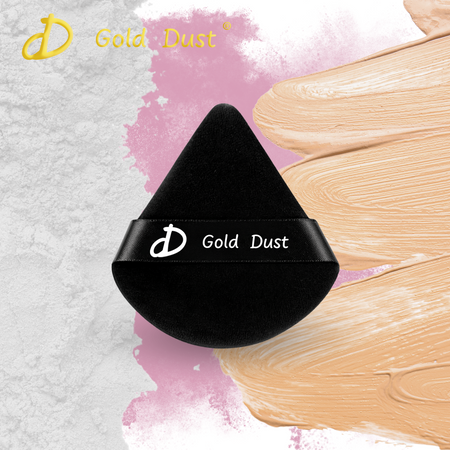 Puszek do pudru czarny 1szt.