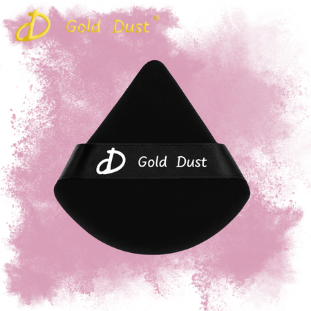 Puszek do pudru czarny 1szt.