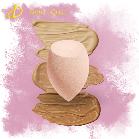 Gąbki do makijażu 7w1 zestaw różowy