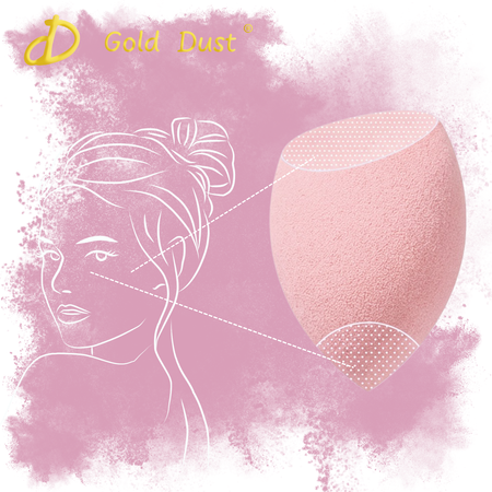 Gąbki do makijażu 7w1 zestaw różowy