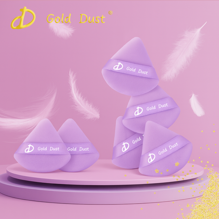 Puszek do pudru fioletowy 1szt.