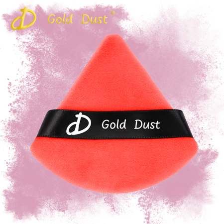 Puszek do pudru czerwony 1szt.