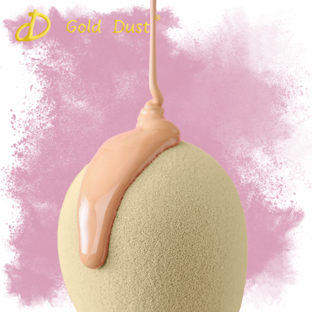 Gąbki do makijażu 7w1 zestaw beżowy