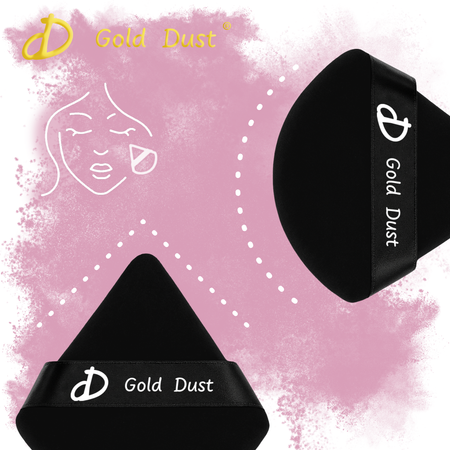 Puszek do pudru 6szt. czarny