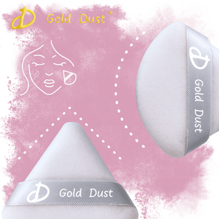 Puszek do pudru biały 1szt.