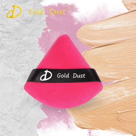 Puszek do pudru ciemny róż 1szt.