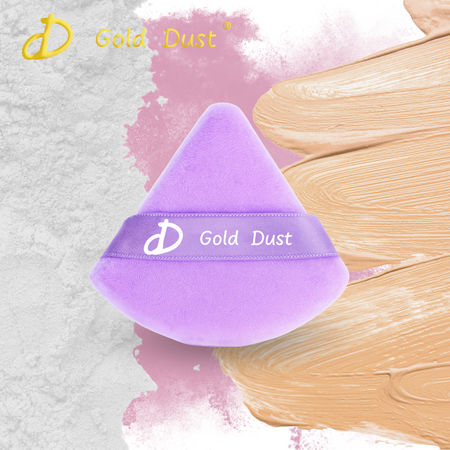 Puszek do pudru fioletowy 1szt.