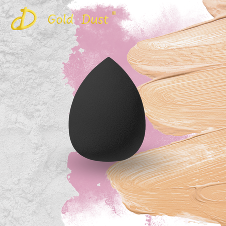 Gąbki do makijażu 7w1 zestaw czarny