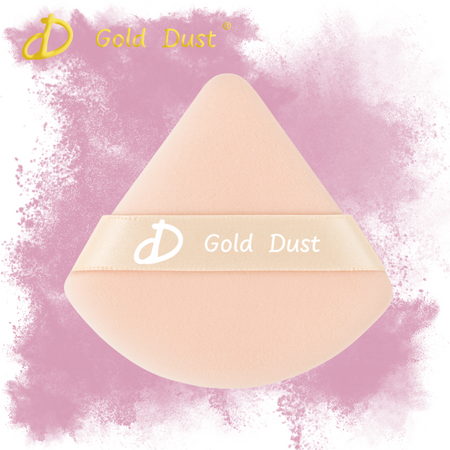 Puszek do pudru beżowy 1szt.