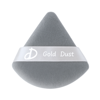 Puszek do pudru szary 1szt.