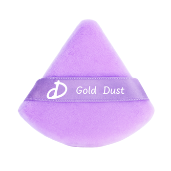 Puszek do pudru fioletowy 1szt.